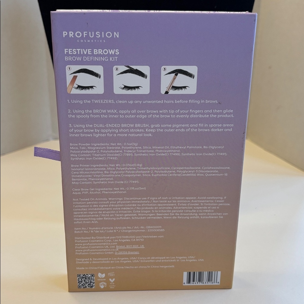 Profusion Cosmetics Festive Brows - Picture 3 of 3